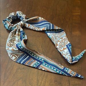 Bandana hair scarf scrunchie